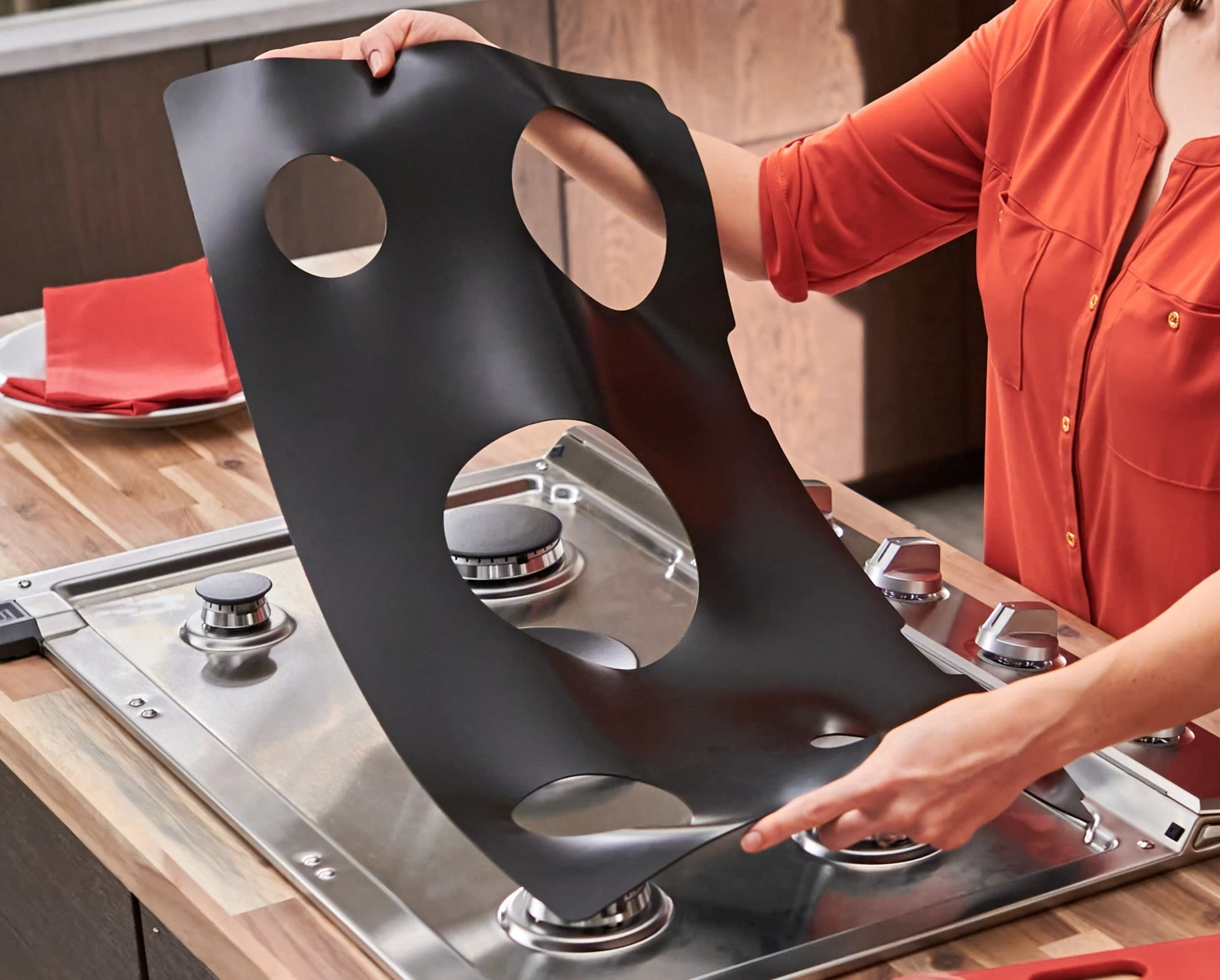 Bertazzoni StoveGuard Grip | Silicone Stove Protector #611 - Image 4